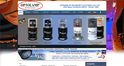 Desktop Screenshot of optolamp.com.br